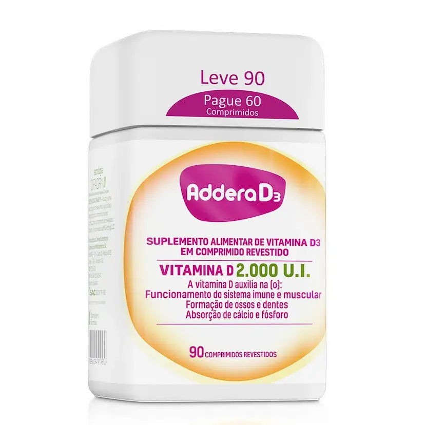 Addera D3 2.000Ui 90 Comprimidos